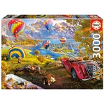Educa Пъзел, Educa, Долина с балони, 3000 части (EDU19947)