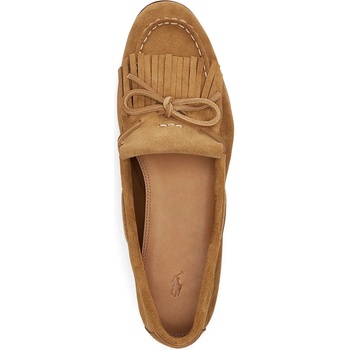 Ralph Lauren Кожени мокасини Polo Ralph Lauren Soft Loafer в бежово с равна подметка 818942648003 (818942648003.201)