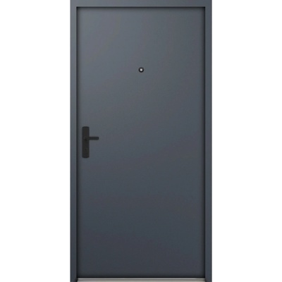 CKdveře bezpečnostní vchodové Blackline antracit M00 88 x 200 cm Pravé ven