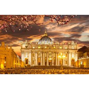 DIMEX ART Флизелинов фототапет базиликата свети петър iv 375 x 250 см