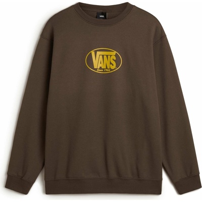 Vans M Classic Oval Crew hnedá