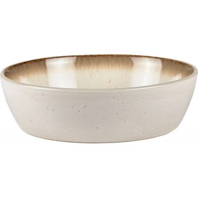 Bitz Servírovací miska šedá krémová 18 cm