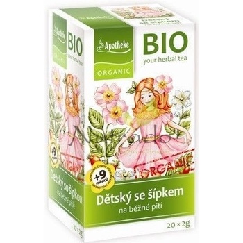 Apotheke Bio ovocný so šípkou 20 x 2 g