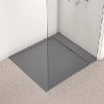 Ideal Standard i. life Ultra Flat S правоъгълно душ корито, асфалтово сиво, 100x90 см (T5231FS)