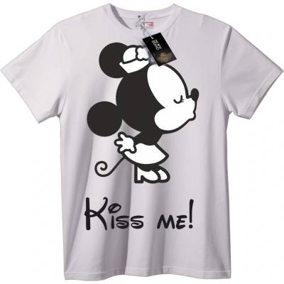 NOONEBRAND Кис Ми Мики Т-Шърт - 2XL, Black