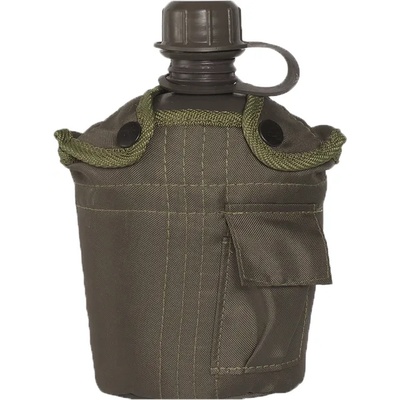 Mil-Tec US Манерка маслиненозелена 1 л с алуминиева купа (14506001)