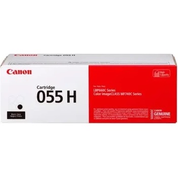 Canon КАСЕТА ЗА CANON i-SENSYS LBP 660C series/MF 740C Series - Black - CRG055HBK (CRG-055HBK) - PN 3020C002AA (101CANCRG055BH)