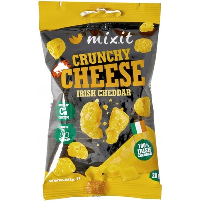 MIXIT Křupavý sýr do kapsy Irský Cheddar 20 g