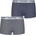 Calvin Klein Боксерки Calvin Klein 2 Pack Boxer Shorts - Char/Grey