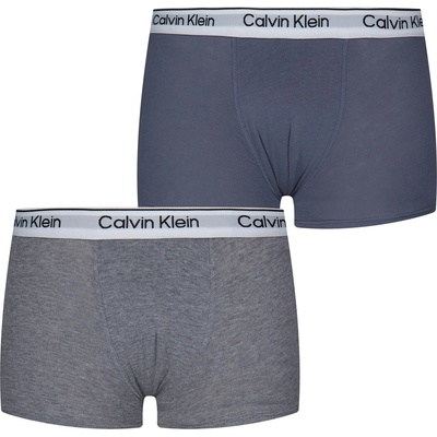 Calvin Klein Боксерки Calvin Klein 2 Pack Boxer Shorts - Char/Grey