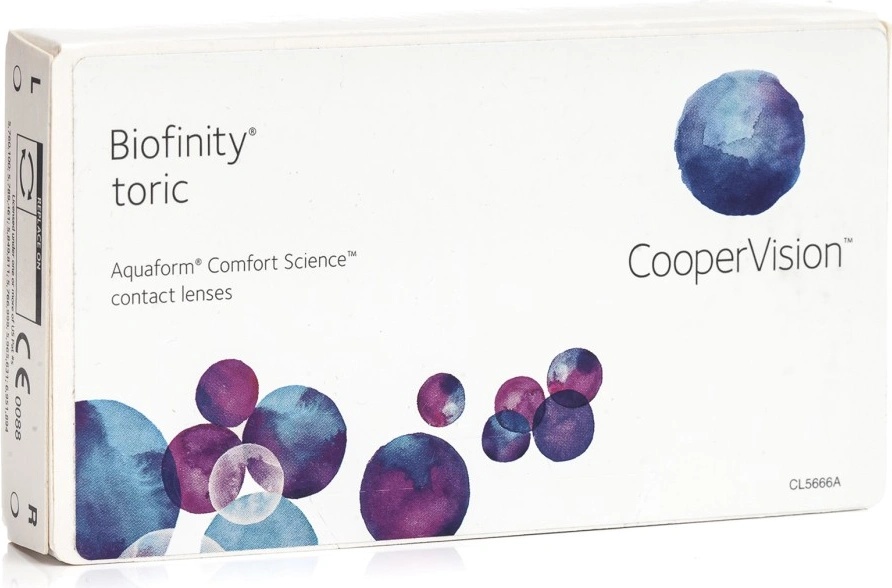 CooperVision Biofinity Toric 6 pcs