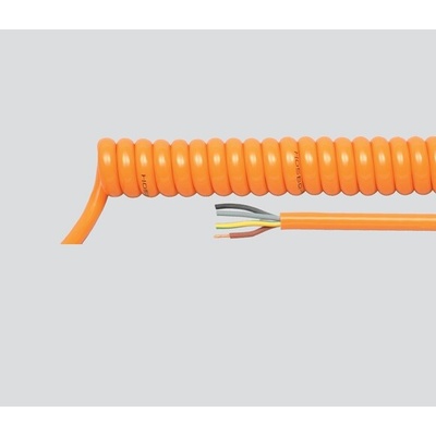 Helukabel 5G0,75mm² PUR oranžová 300/500V 0,5 - 2 m