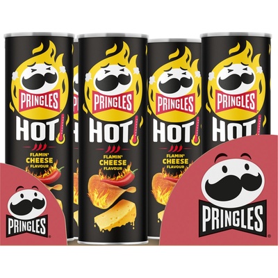 Pringles Hot Flamin' Cheese 160 g