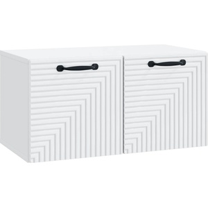 vidaXL Стенно монтиран ТВ шкаф Бяло 59, 5 x 31 x 30 см (898705)