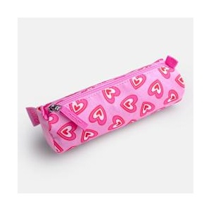 Goomby Несесер кръгъл Pink Retro Hearts