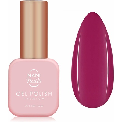 NANI gél lak Premium 6 ml - Raspberry Rhapsody