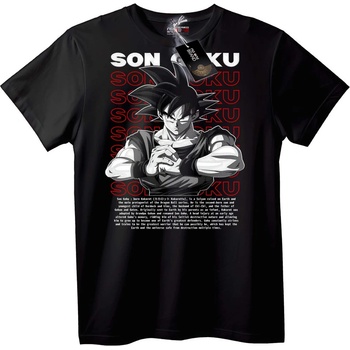 NOONEBRAND Тениска Сон Гоку Dragon Ball - 2XL, Black