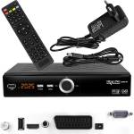 hd-line 20900 HD Sat Receiver Satellite DVB S2 HD Receiver for SAT Digital Satellite SAT Receiver (DVB-S/S2, HDMI, SCART, 2X USB 2.0, Full HD 1080p) (Pre-programmed for Astra Hotbird and Türksat) - HD-LINE (H Цифрови приемници, декодери