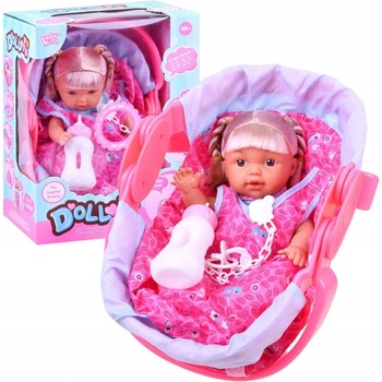 Joko Interaktívna bábika pije ciká hovorí smeje sa plače + sedačka