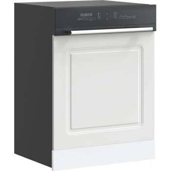vidaXL Панел за съдомиялна машина, Kalmar, бял, 60x1, 5x57см, инженерно дърво (853657)