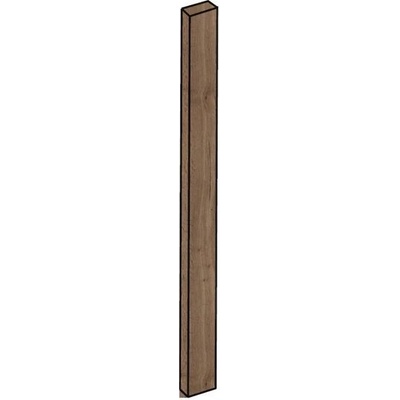 EBS 5352574 Vykrývací bok pro horní a spodní skříňky 70,1x4,8 cm dub halifax