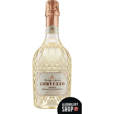 Prosecco Asolo „ Family Collection 1955 ” DOCG Extra dry Corvezzo 11,5% 0,75 l (holá láhev)