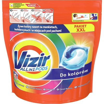 Vizir Color kapsle na praní 50 PD