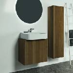 Ideal Standard Висок стенен шкаф Ideal Standard Atelier Conca, цвят тъмен орех, 37 см, 1 врата (T3956Y5)