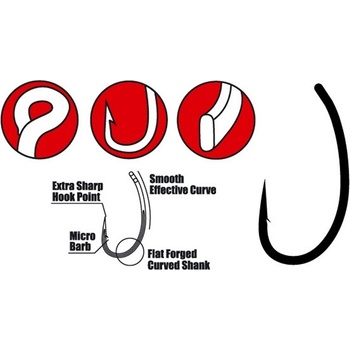 Gamakatsu G-Carp Hump Back vel.6 10 ks