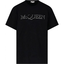 Alexander McQueen Embroidered Logo black