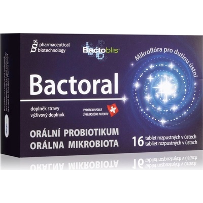 Bactoral Bactoral tablety dispergovatelné v ústech s probiotiky 16 tbl