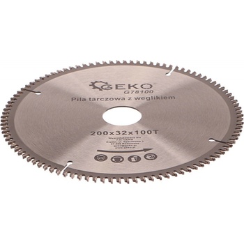 GEKO Pilový kotouč s SK plátky vidiový na hliník 200x32x100T