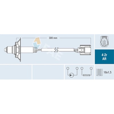 Lambda sonda FAE 75624
