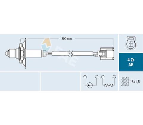 Lambda sonda FAE 75624