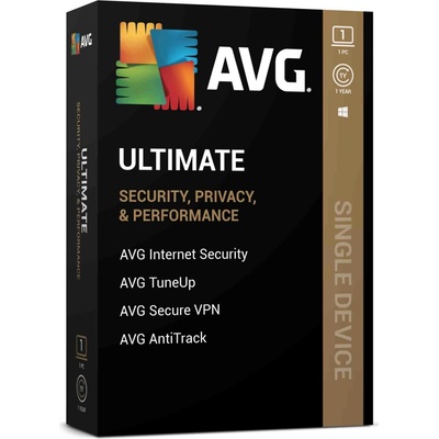 AVG Ultimate pro Windows 1 lic. 2 roky update (ulw.1.24m.r)
