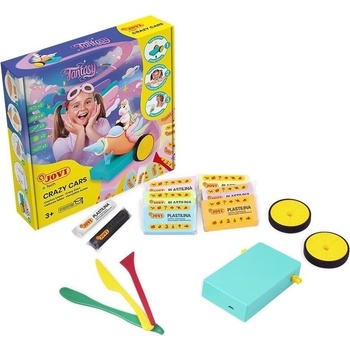 Image 1 of JOVI Tech Crazy Cars Set Пластилин за деца Fantasy (JT102)