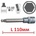 KS TOOLS Сферични шестограми l110мм на вложка 1/2" от 10.90лв