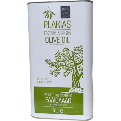 Plakias olivový olej Extra panenský 3 l