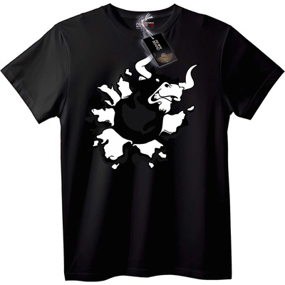 NOONEBRAND Тениска Бик пробив - L, White