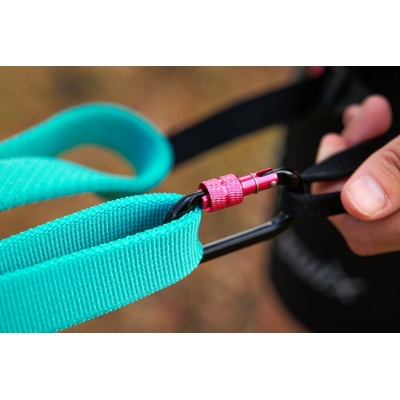 Non-stop Odpružené vodítko pro psy Bungee Leash s amortizérem na běh canicross bikejoring dogwear