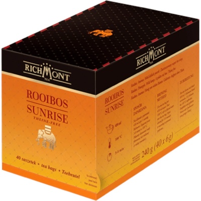 RICHMONT Rooibos Sunrise Tea 40 vrecúšok