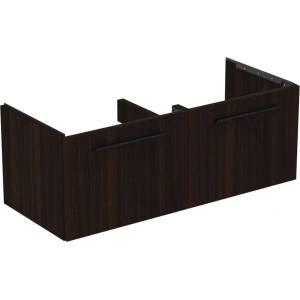 Ideal Standard i. life B висящ долен шкаф, кафяво дъбово покритие, 2 чекмеджета, 120 см (T5277NW)