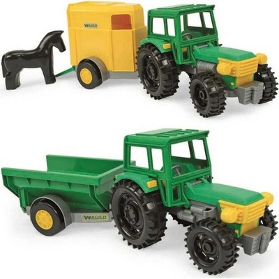 Wader Traktor s vlečkami 38 cm s konom
