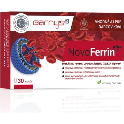 Barny's NovoFerrin plus 30 kapsúl