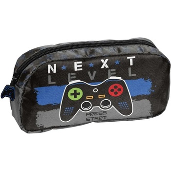 Image 1 of PASO Овален ученически несесер Paso Next Level - 1 цип (PP22GA-004)