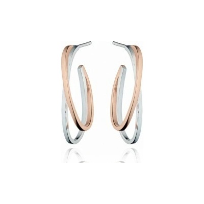 Fiorelli silver strieborné náušnice E5194