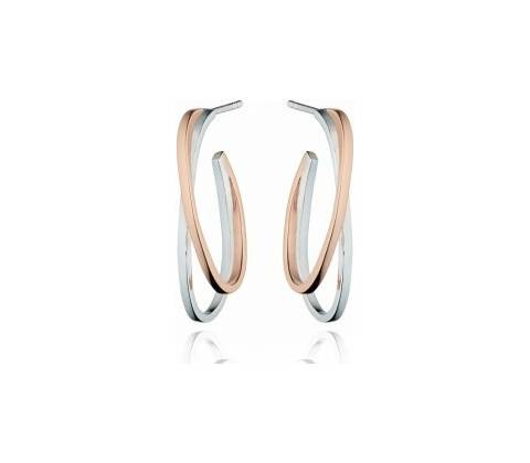 Fiorelli silver strieborné náušnice E5194