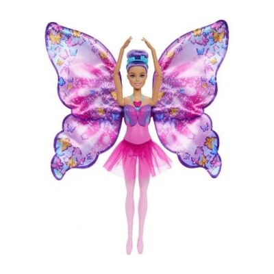 Mattel Barbie Танцьорка с крила на пеперуда (HXJ10)