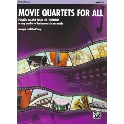 Movie Quartets for All flétna / pikola