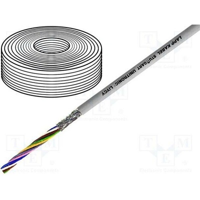 Lapp 0034540 Vodič LiYCY LiYCY 40x0,34mm2 PVC šedá 500V 100m